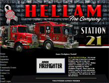 Tablet Screenshot of hellamfire21.com